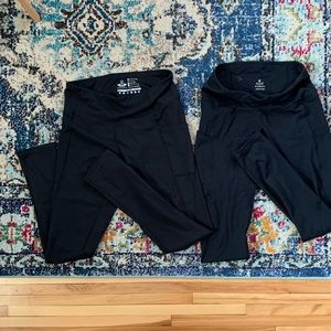 Size M Black Leggings Bundle